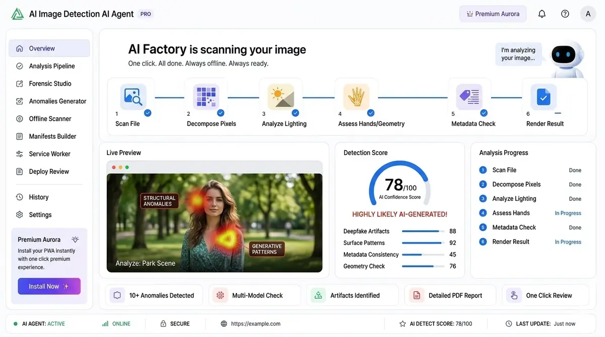 AI score predictor assistant — example of the AI tool dashboard software